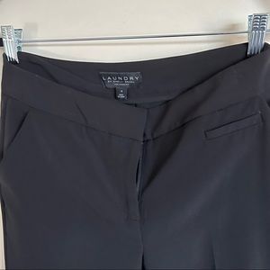 Laundry by Shelli Segal slim fit dressy pant trouser style.